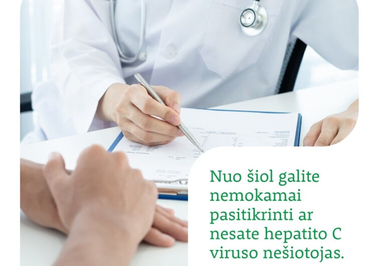 Pasitikrinkite NEMOKAMAI ar nesate HEPATITO C viruso nešiotojai 